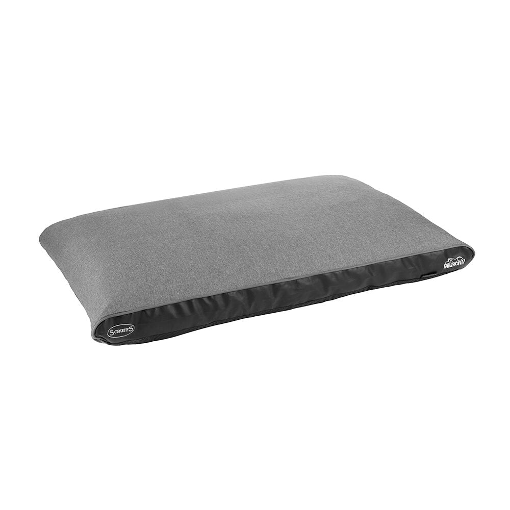 Hilton Memory Foam Orthopaedic Dog Bed / Dog Mattress (Burgundy, Brown, Grey) by Scruffs