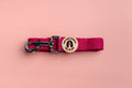 Organic Magenta Pink Hemp Dog Lead