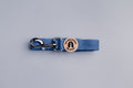 Organic Cornflower Blue Hemp Dog Lead