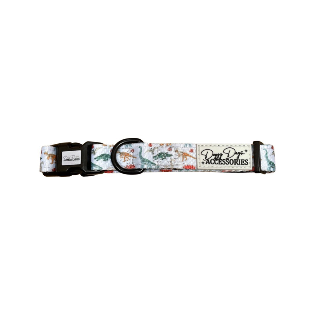 Dinosaur Print (7-Piece, Full Dog Accessories Set) by Doggy Days